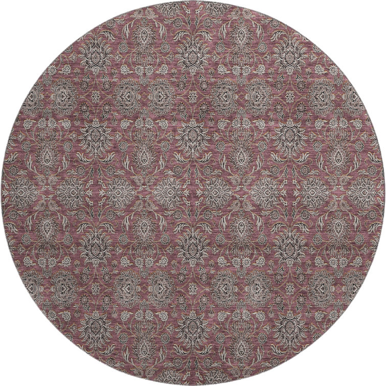 Premium Machine Washable Prisco Merlot Rug