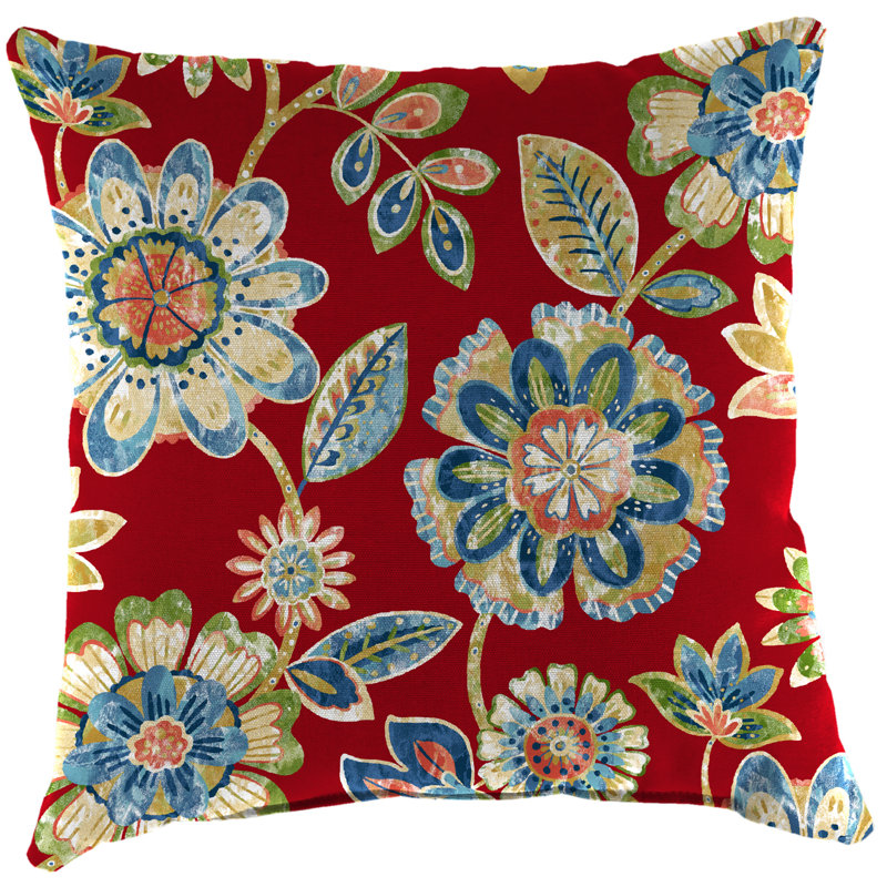 18" x 18" Outdoor Throw Pillow, Veranda Hunter