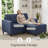 Kentrell 54"W Upholstered Loveseat with Ottoman-1198804890
