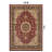 Shiflett Oriental Burgundy/Mustard/Black Area Rug-1829966491