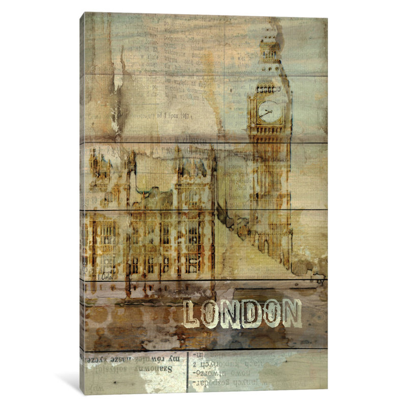 « big ben, londres, england, royaume-uni », impression sur toile tendue, H 60 po x l 40po x P 1,5 po, Toile tendue