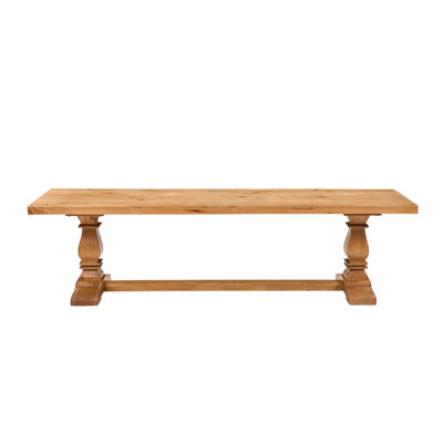 Solid Reclaimed Wood Dining Table Set