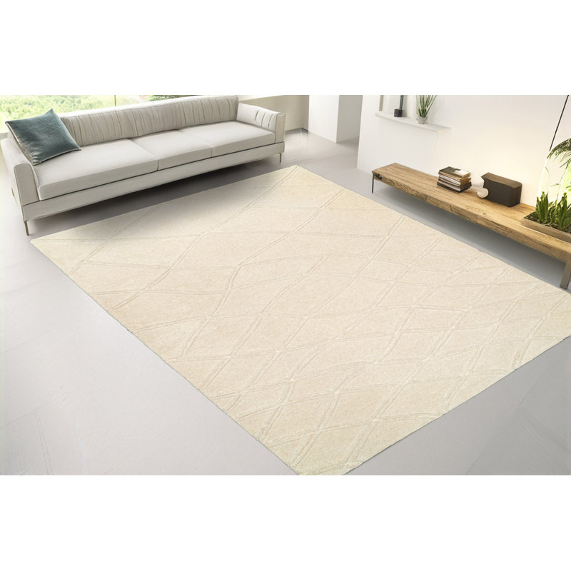 Tapis rectangulaire en laine Zaxon, Rectangle 8 pi x 10 pi