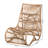 Bibeta Genera Modern Bohemian Natural Rattan Lounge Chair