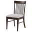 Chaise d'appoint en bois (ensemble de 2)
