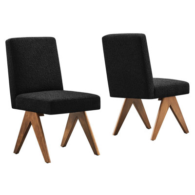 Modway Lyra Fabric Side Chair Dining Chair