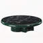 Dessus en marbre, table basse vert foncé