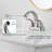 2 Handle Bathroom Faucet with Drain-59762345