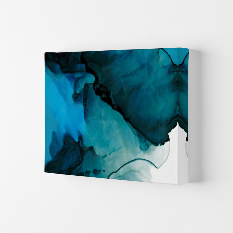 Blue Inspiration Watercolour Original - Painting, 42cm H x 59cm W x 1cm D, No Frame