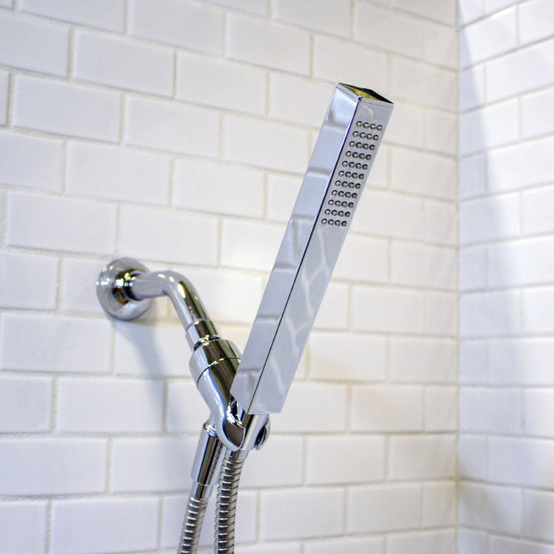 Kubos Full Handheld Shower Head, Polished Chrome, 1.75 GPM