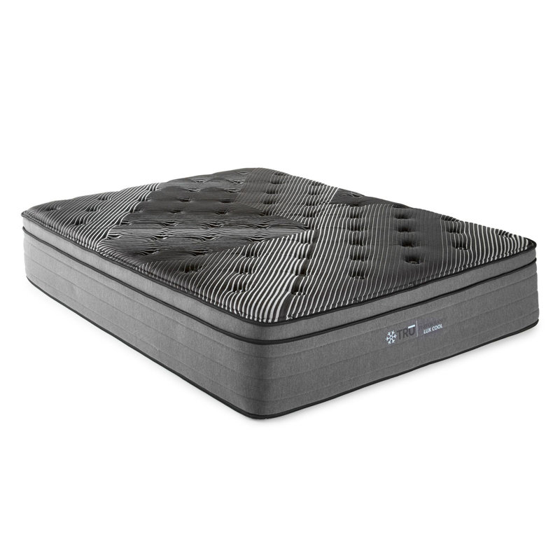 Matelas ultra moelleux Pure Ice Eurotop, Très grand simple, 15"