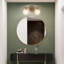Meuble-lavabo à intensité variable 2 lumières Jacquelyn