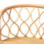 Tabouret de comptoir moderne et contemporain en rotin naturel