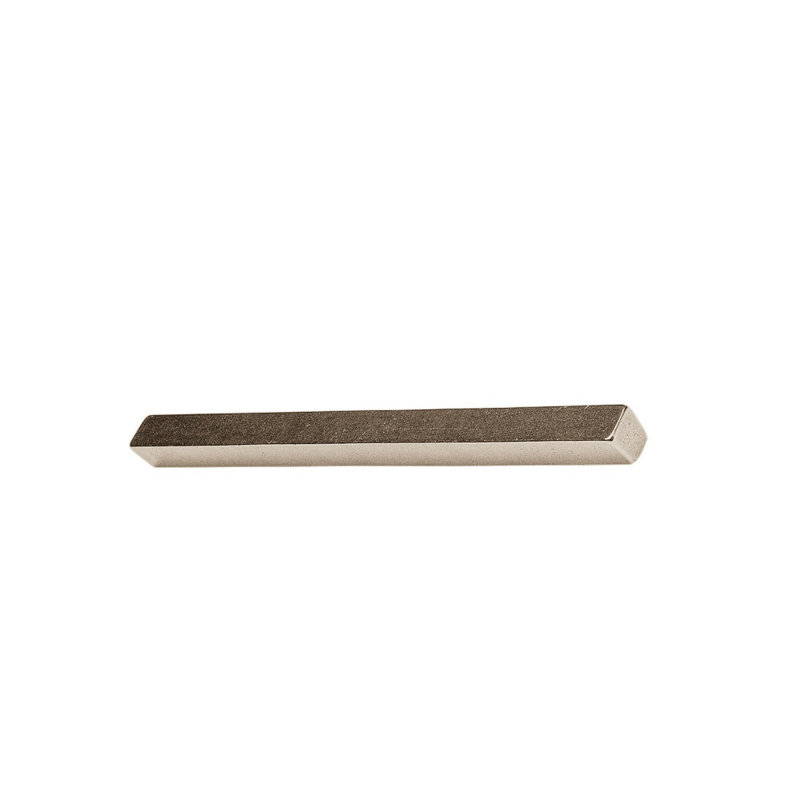 Stringer Finger Pull, White Bronze Brushed, 1"