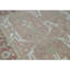 Cotton Oriental Area Rug in Rust