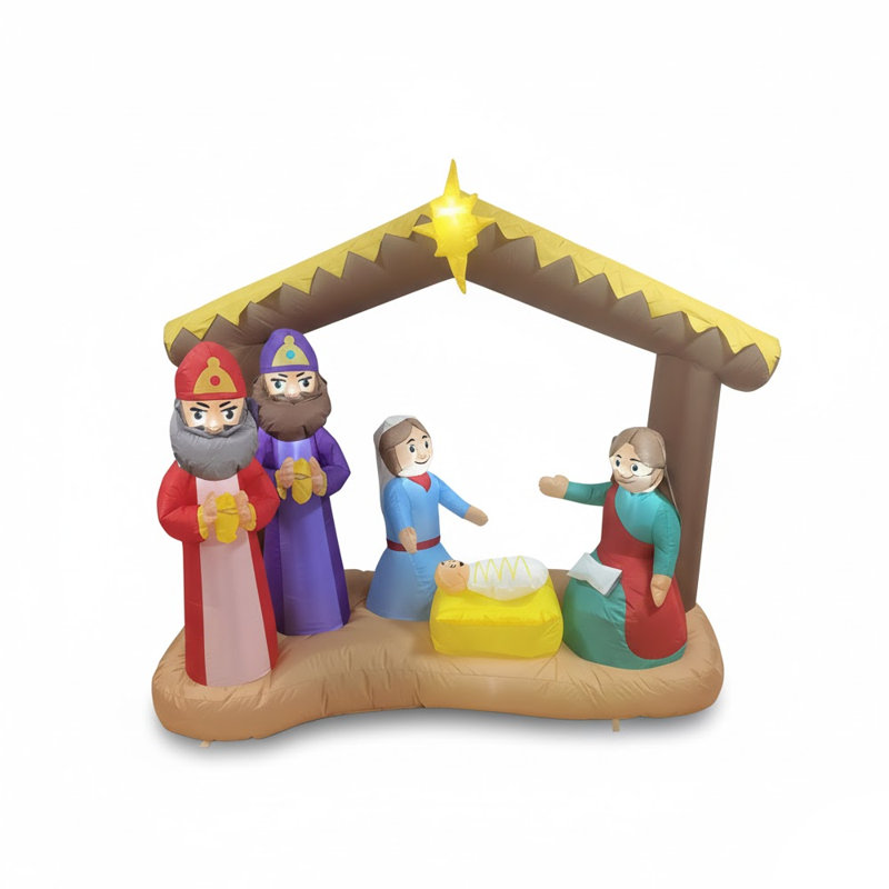 8 pi gonflable Noël de Noël