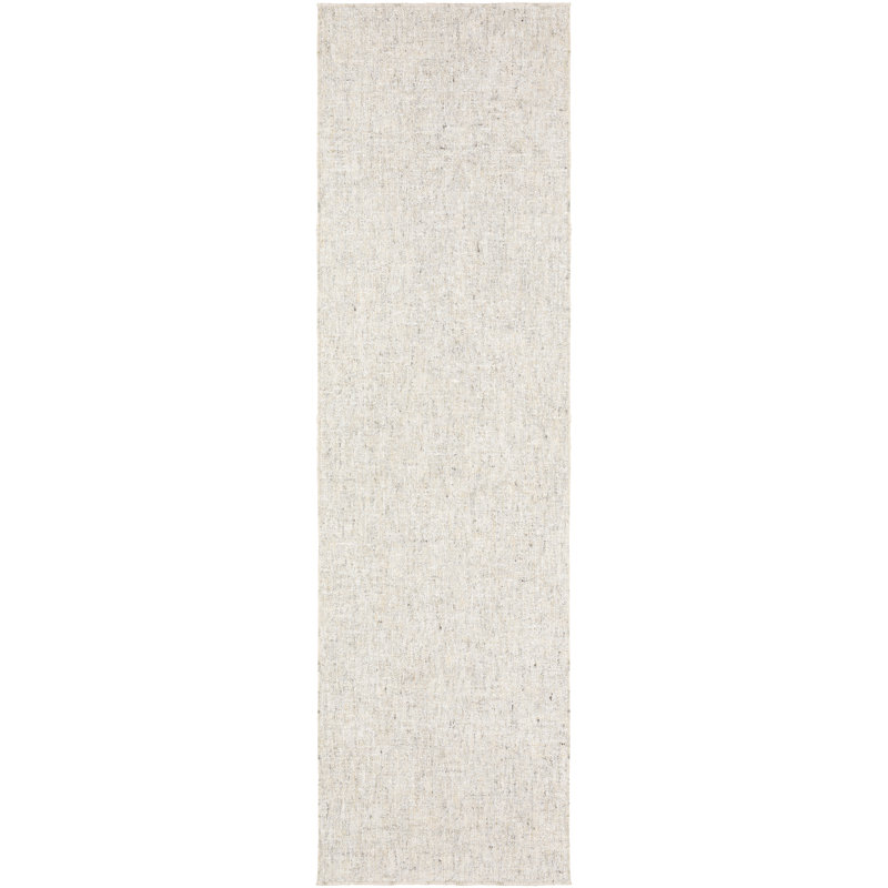 Tapis ivoire touffeté Dalmacio, Tapis de couloir 2 pi 3 po x 7 pi 6 po
