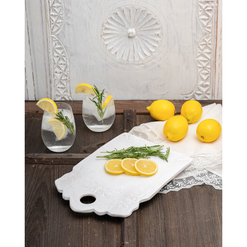 Hand Painted Ceramic Ceramic Cheese Board