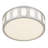 11.25-in Brushed Nickel LED Flush Mount