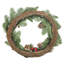 Faux Pinecones 35cm Wreath