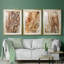 " Tree Texture Triptych I " 3 - Pieces Painting Print-69982056-69982057