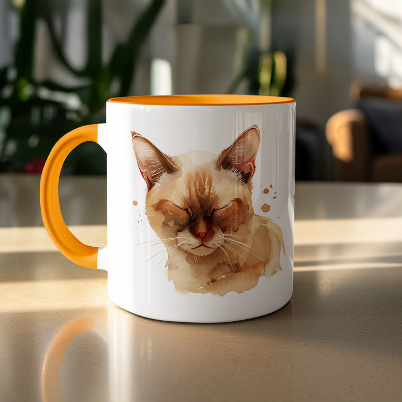 Mug, 2, Orange