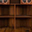Bureau d'ordinateur d'angle en L pour bureau à domicile ou bureau d'étude, table d'étude de style moderne avec tiroirs, rehausse de bibliothèque, conception en L 2 en 1, grand espace de travail-1447441672