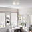 Betel Fabric Semi Flush Mount-1788266547