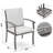 Kannyn Rectangular 8 - Person 84.1" Long Aluminum Dining Set with Cushions