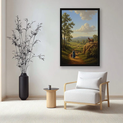 Canvas Wall Art Italian Landscape Vintage Poster Print Home Decor