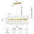 Baltser 10 - Light Dimmable Kitchen Island Bubble Glass Chandelier-523211244