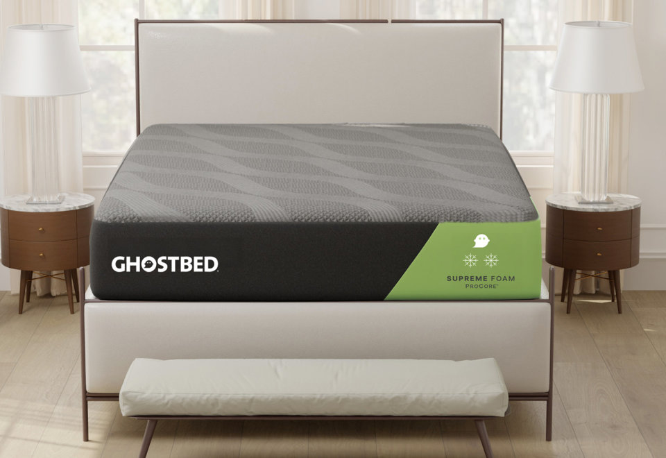 GhostBed 12” Supreme Memory Foam Mattress