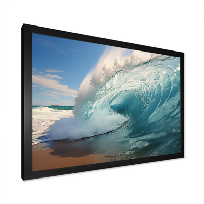 Impression sur toile Turquoise Ocean's Force Unleashed II