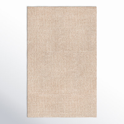Bayne Hand-Loomed Jute/Wool Beige Area Rug