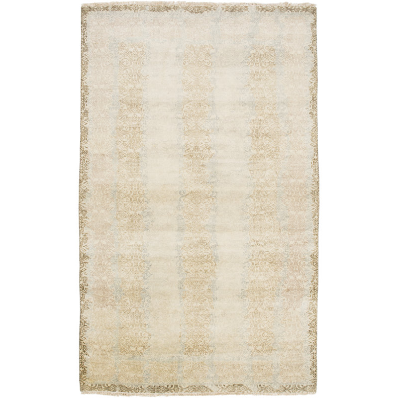 Alvy Wool Striped Indoor Rug, Rectangle 5'6" x 8'6"