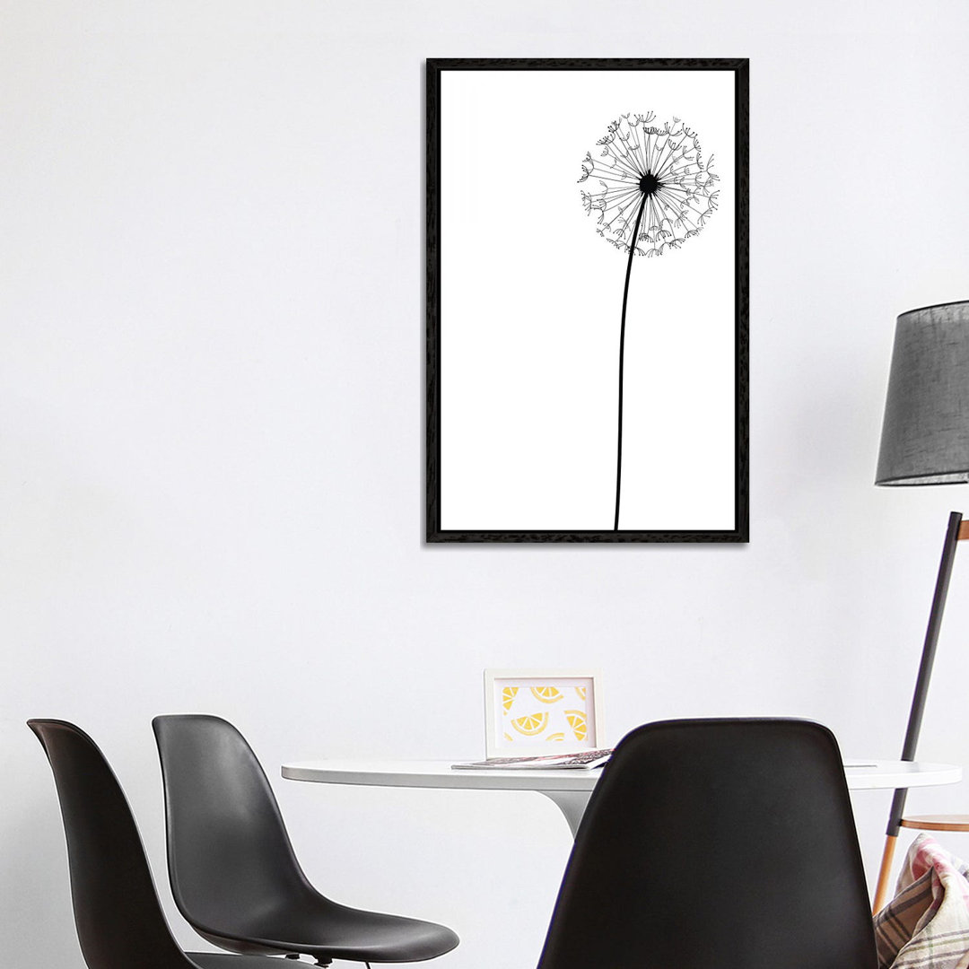 Moderne Pusteblume von Nordic Print Studio - Galerie-verpackte Leinwand Giclée auf Leinwand