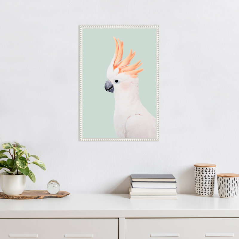 «Cockatoo» par Kathrin Pienaar, reproduction sur toile flottante, H 23 po x l 16 po x P 2 po