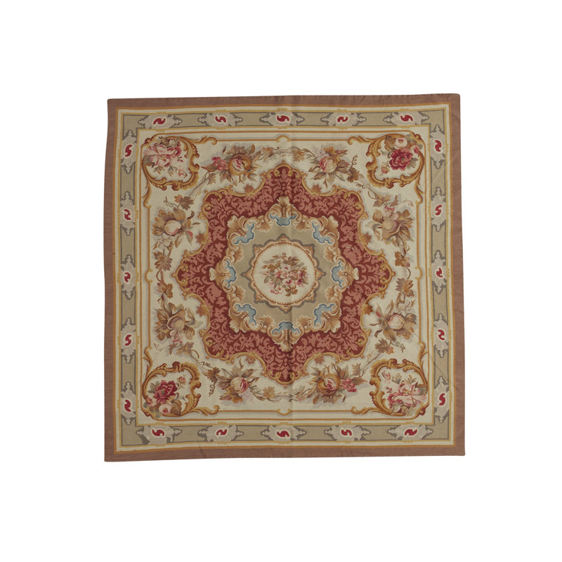 Aubusson Renaissance Wool Oriental Area Rug