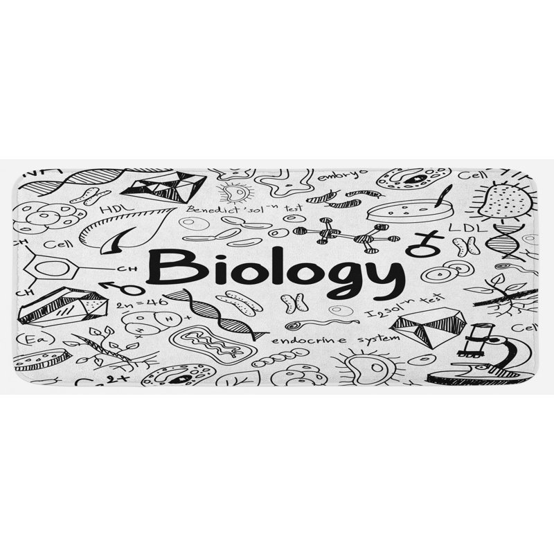 Tapis de cuisine Biology