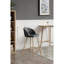 Hollydale Upholstered Counter Stool with Metal Frame-165755184