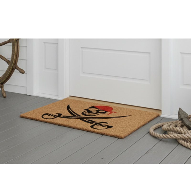 Tapis d'extérieur antidérapant Capobianco Pirate 29 po x 17 po