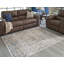 Tapis oriental en polyester tissé à la machine McCallie-73473801