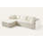 Boneless 108" Modern L-Shaped Compression Sectional Sofa With Chaise Deep Seat Corduroy Upholstered Couch-1463765499