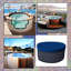 HeavyDuty Multipurpose Outdoor Round Hot Tub Cover,UV Resistant & Waterproof Spa Cover Protector-366834518-366834515