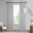 Serinity Cotton Rod Pocket Sheer Curtains For Bedroom & Living Room Curtains Pair (2 Panels)-670186770-670186775