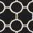 Rodgers Hand Woven Flat Weave Wool/Cotton Geometric Rug in Black/Gray-1216001460