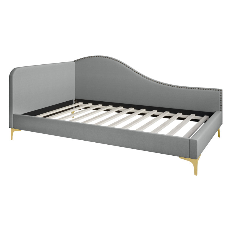 Edina Upholstered Daybed, Gray