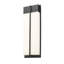 Applique murale d'extérieur 2 lumières en noir-100157046