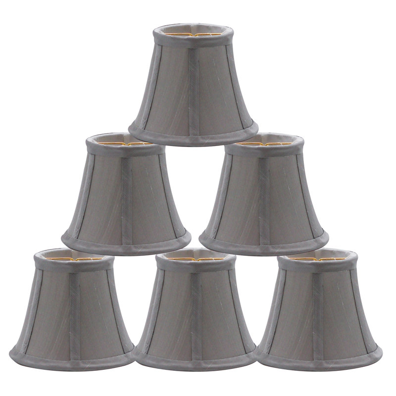 Abat-jour de lustre Dupioni Pure Silk, Gris
