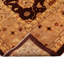 Brown Traditioanl Khyber Wool Rug - 9'10" x 13'10"